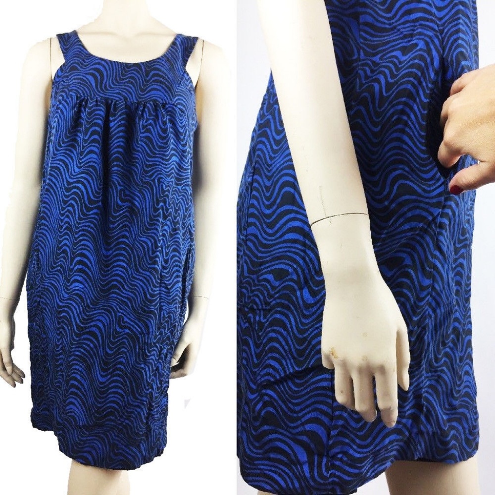 Michael Kors Mk Womens Short Dress Sz 4 Small Silk - Picture 1 of 8